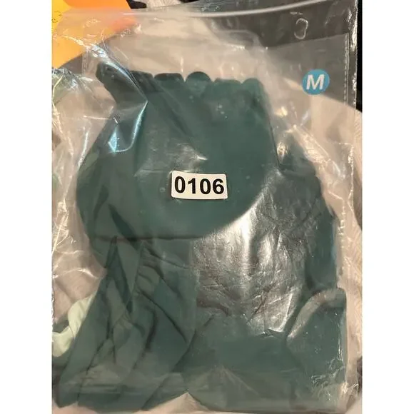 Women Maternity One Piece Cupshe Swimsuit Green Scallop Scoop Neck Medium Full - Picture 6 of 6